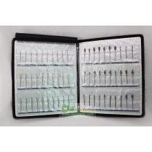 Dental Lab Sample Wallet for Tungsten Carbide HP Burs